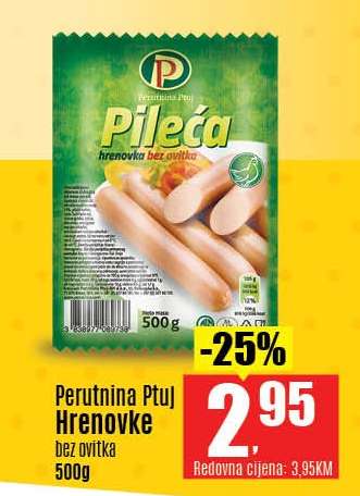 Perutnina Ptuj Hrenovke