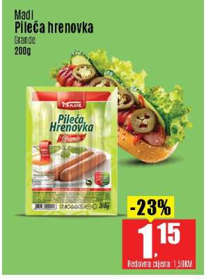 Madi Pileća hrenovka