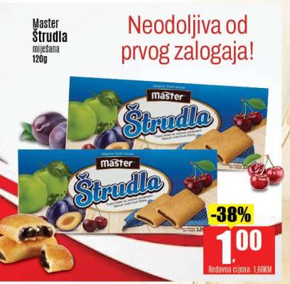 Master Štrudla miješana 120g