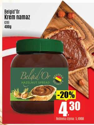 Belgic'Or Krem namaz