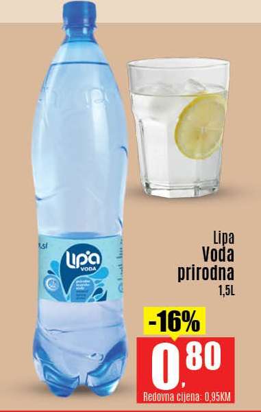 Lipa Voda prirodna