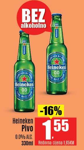 Heineken pivo