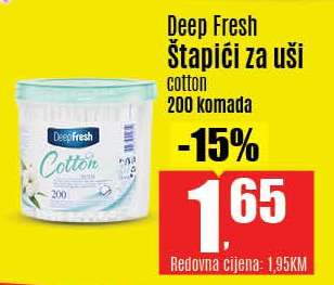 Deep Fresh štapići za uši