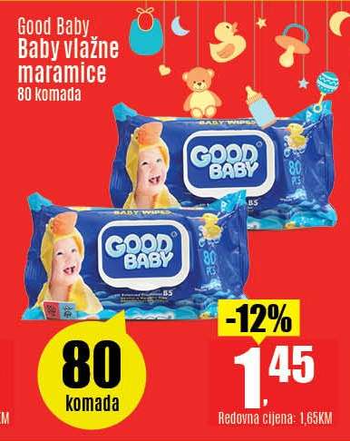 Good baby Baby vlažne maramice