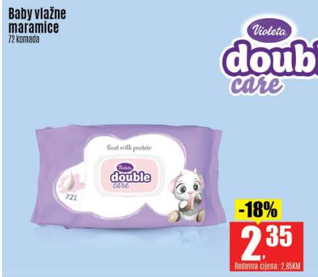 Baby vlažne maramice