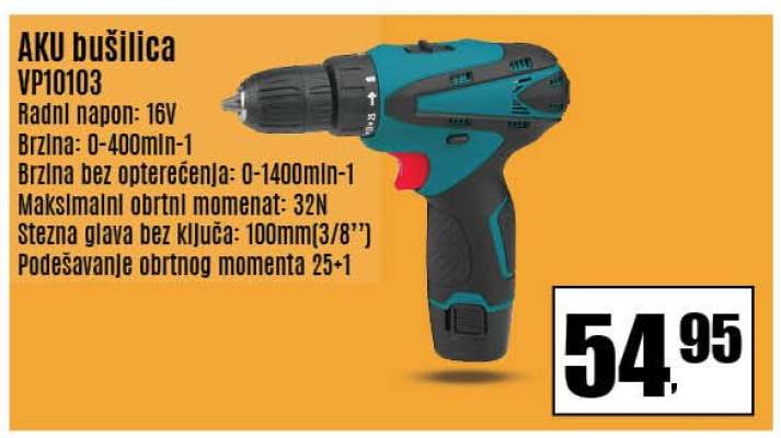 AKU bušilica VP10103