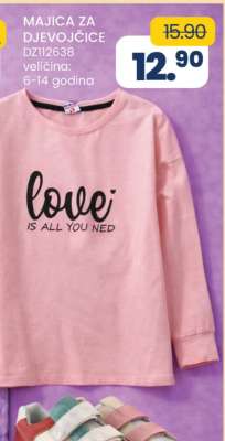 Majica za djevojčice