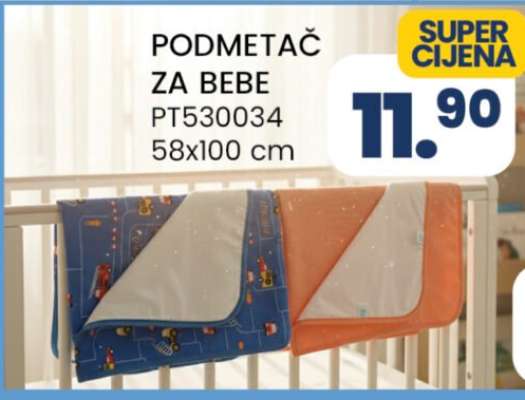 PODMETAČ ZA BEBE