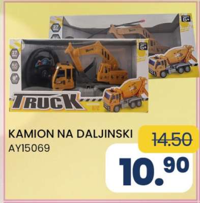 KAMION NA DALJINSKI