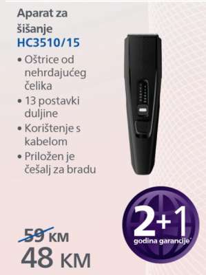 Aparat za šišanje HC3510/15