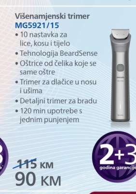 Višenamjenski trimer MG5921/15