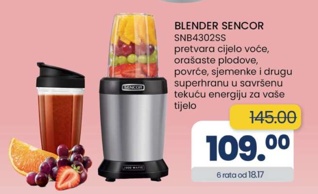 BLENDER SENCOR SNB4302SS
