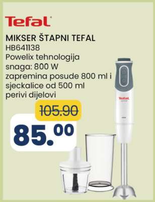 MIKSER ŠTAPNI TEFAL