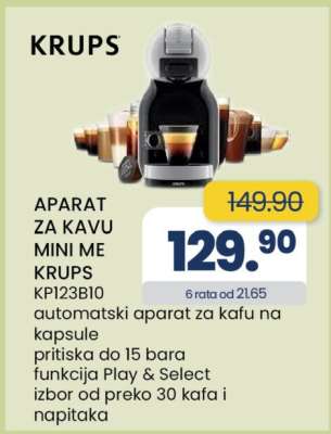 APARAT ZA KAVU MINI ME KRUPS