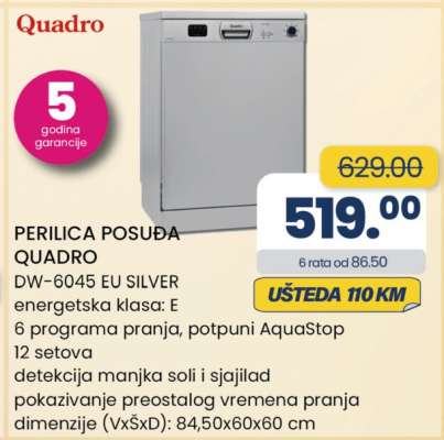 PERILICA POSUĐA QUADRO