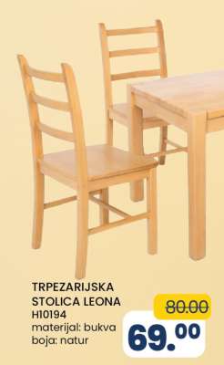 TRPEZARIJSKA STOLICA LEONA HI0194