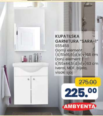 KUPATILSKA GARNITURA “SARA”–1