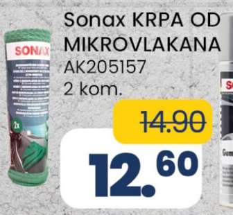 Sonax KRPA OD MIKROVLAKANA