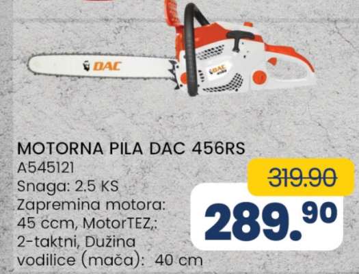 MOTORNA PILA DAC 456RS