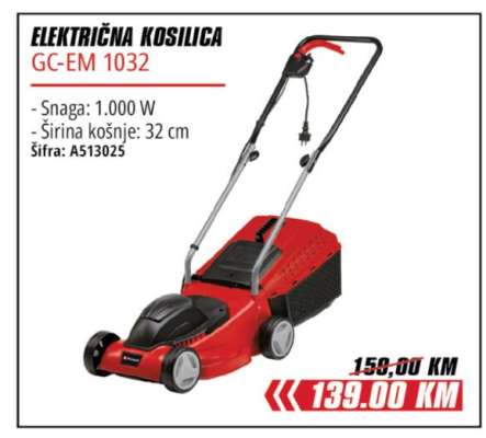 ELEKTRIČNA KOSILICA GC-EM 1032