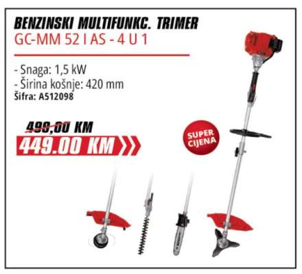 BENZINSKI MULTIFUNKC. TRIMER GC-MM 52 I AS - 4 U 1