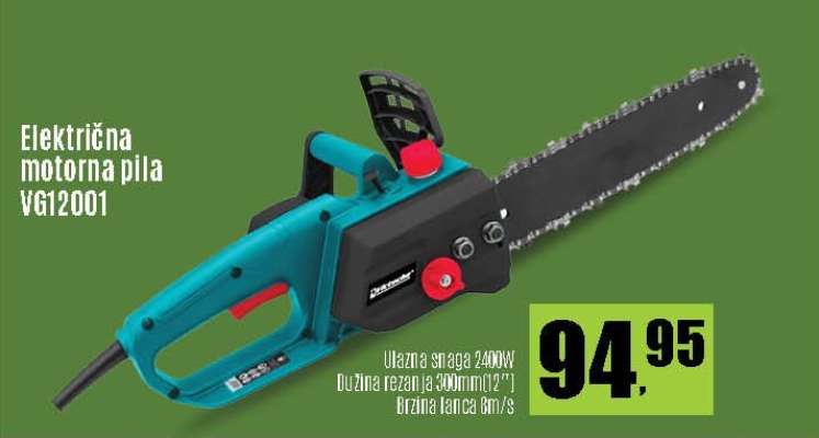 Električna motorna pila VG12001
