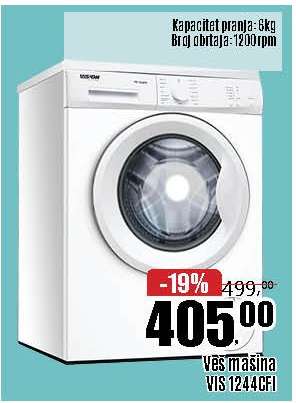 Veš mašina VIS 1244 CFI