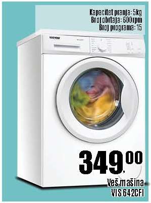 Veš mašina VIS 642CFL