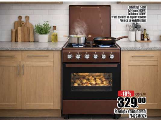 Štednjak kombinovani FT4293MXZK