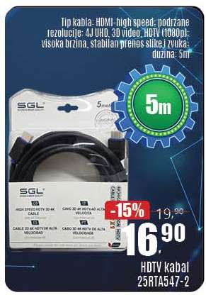 HDTV kabal 25RTA547-2