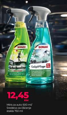 Sonax Miris za auto/Sredstvo za čišćenje stakla