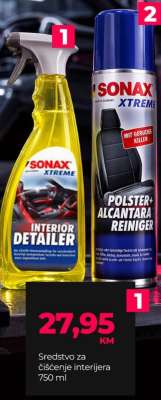 Sredstvo za čišćenje interijera