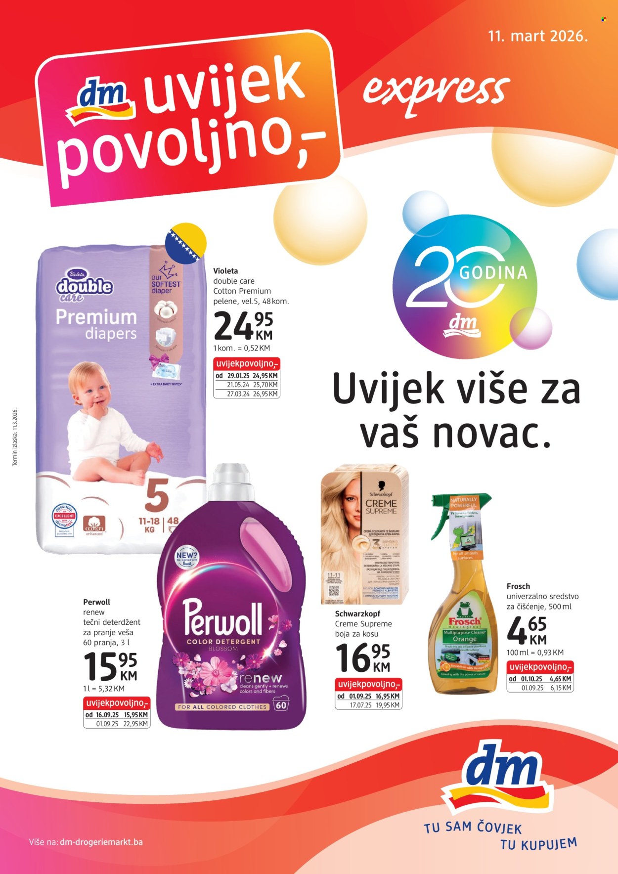 dm katalog - 11.03.2026. - 24.03.2026.. Stranica 1