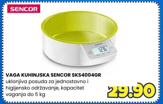 VAGA KUHINJSKA SENCOR SKS4004GR