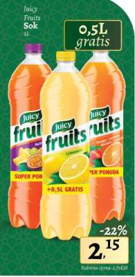 Juicy Fruits Sok