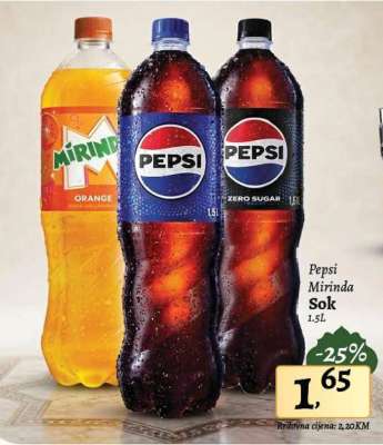 Pepsi/Mirinda Sok