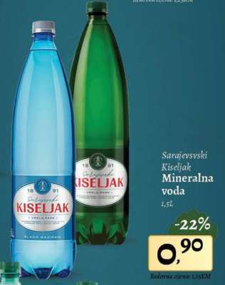 Sarajevski kiseljak Mineralna voda