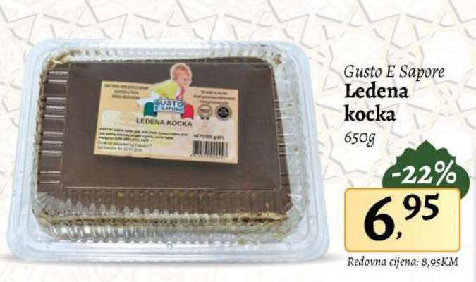 Gusto E Sapore Ledena kocka