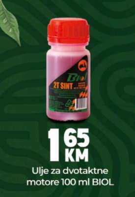 Ulje za dvotaktne motore 100 ml BIOL