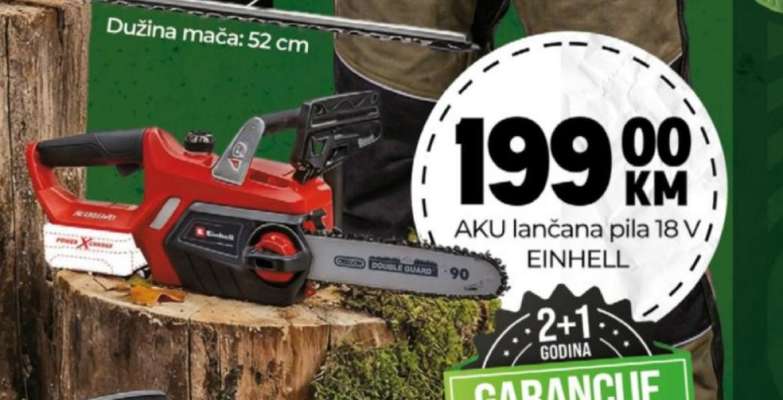 AKU lančana pila 18 V EINHELL