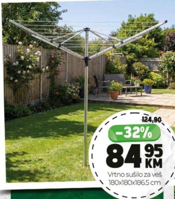 Vrtno sušilo za veš