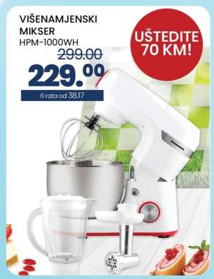 VIŠENAMJENSKI MIKSER HPM-1000WH