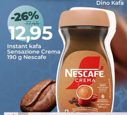 Instant kafa Sensazione crema 190 g Nescafe