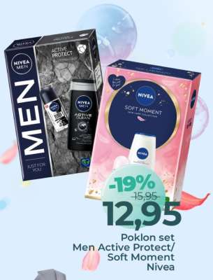 Poklon set Men Active Protect/Soft Moment Nivea