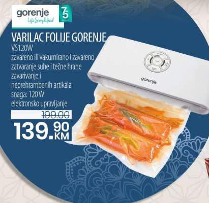 VARILAC FOLIJE GORENJE