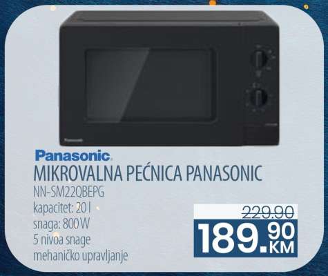 MIKROVALNA PEĆNICA PANASONIC