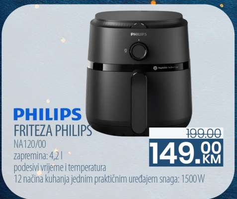 PHILIPS FRITEZA PHILIPS NA120/00