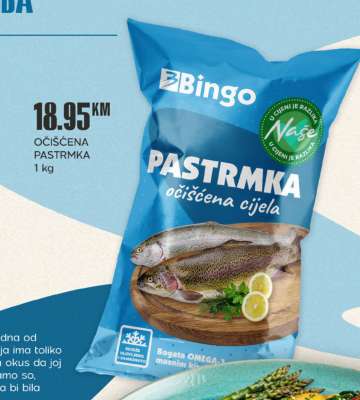 Očišćena pastrmka