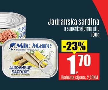 Mio Mare Jadranska sardina
