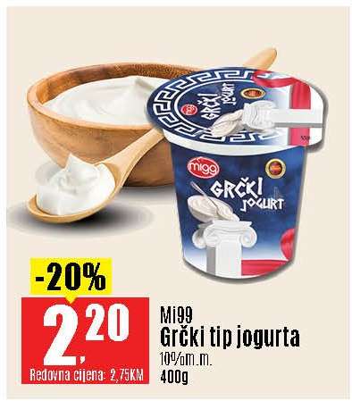 Mi99 Grčki tip jogurta